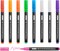 Neon Dry Erase Markers for Glass, Window Markers for Dry Erase Board, Chalkboard, LED Note Board, Acrylic Refrigerator Calendar, Chisel Tip, Low Odor, Assorted Colors, 9 Count